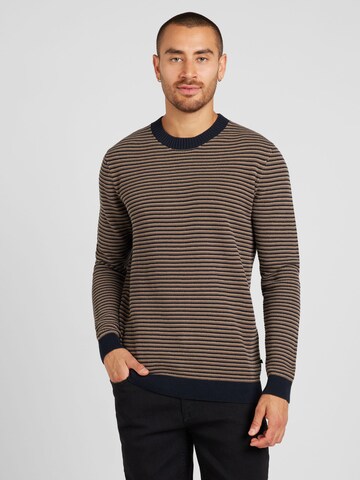 Matinique Sweater 'Triton' in Brown: front