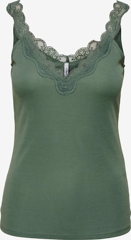 ONLY - Top 'Cassey' em verde: frente