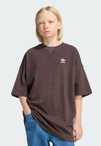 ADIDAS ORIGINALS Shirt in Bruin: voorkant