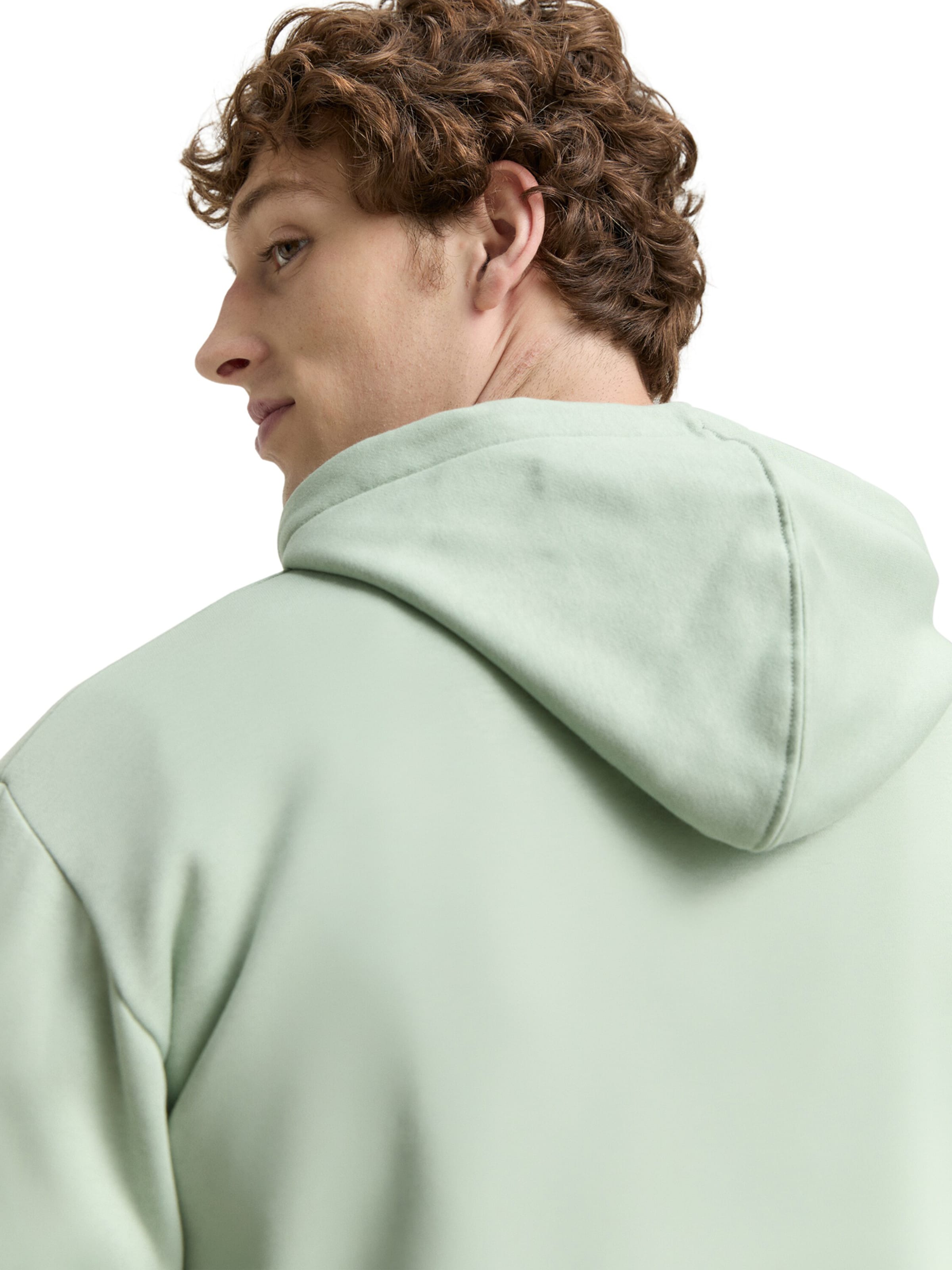 TOM TAILOR DENIM Sweatshirt in Green