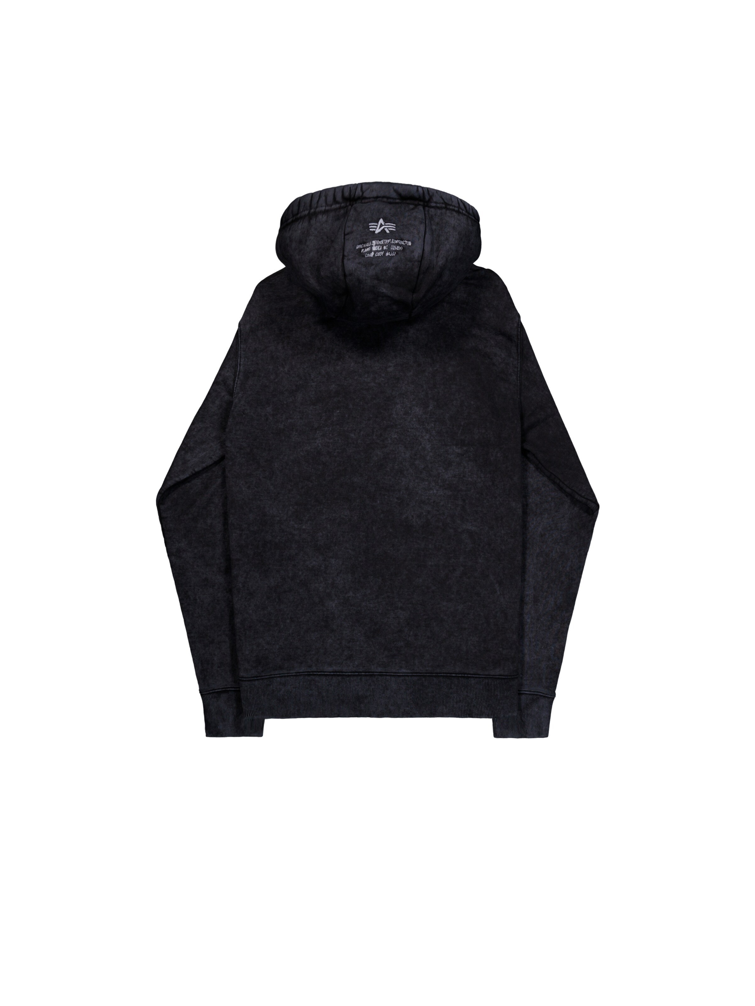 ALPHA INDUSTRIES Tréning póló - fekete