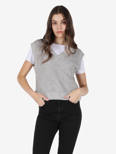 Colin's Pull-over en gris chiné, Vue avec produit