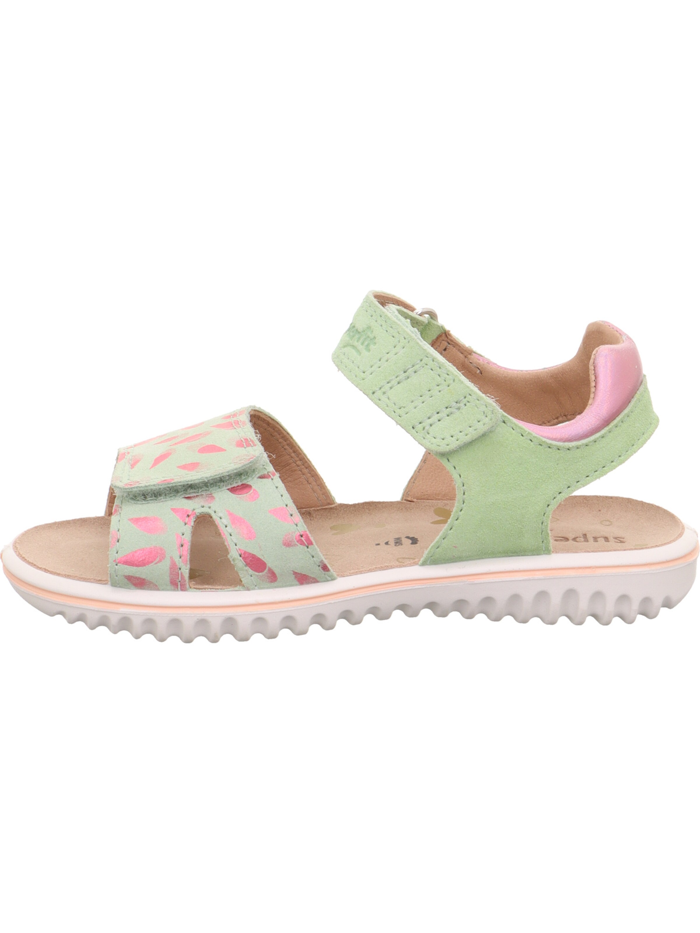 SUPERFIT Sandals 'Sparkle' in Green