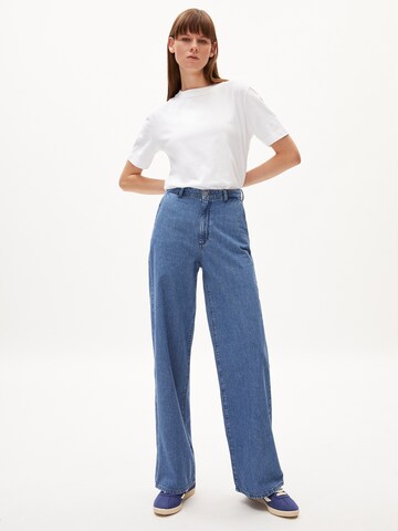 ARMEDANGELS Wide Leg Jeans 'EVINAA' in Blau