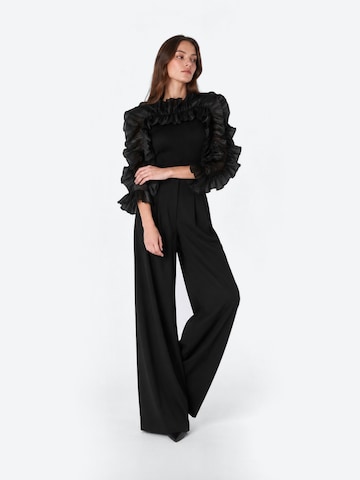 Maglietta 'Liliancras' di Crās in nero