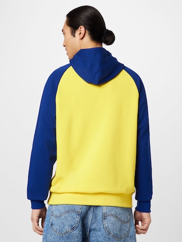 Champion Authentic Athletic Apparel Sweatshirt in Yellow