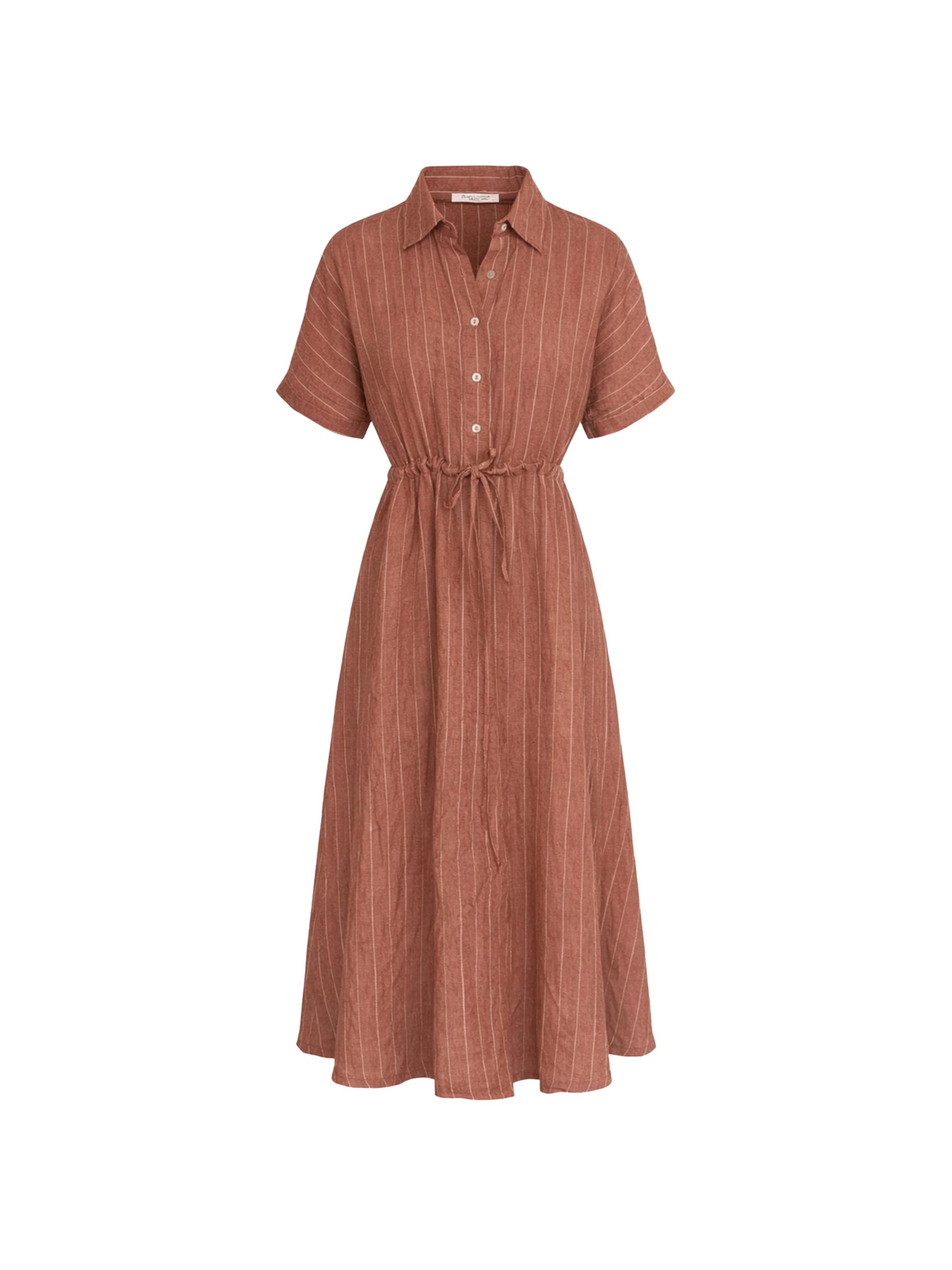 Haris Cotton Kleid‌‌‌‌‌‌‌‌‌ in Braun: Vorderseite