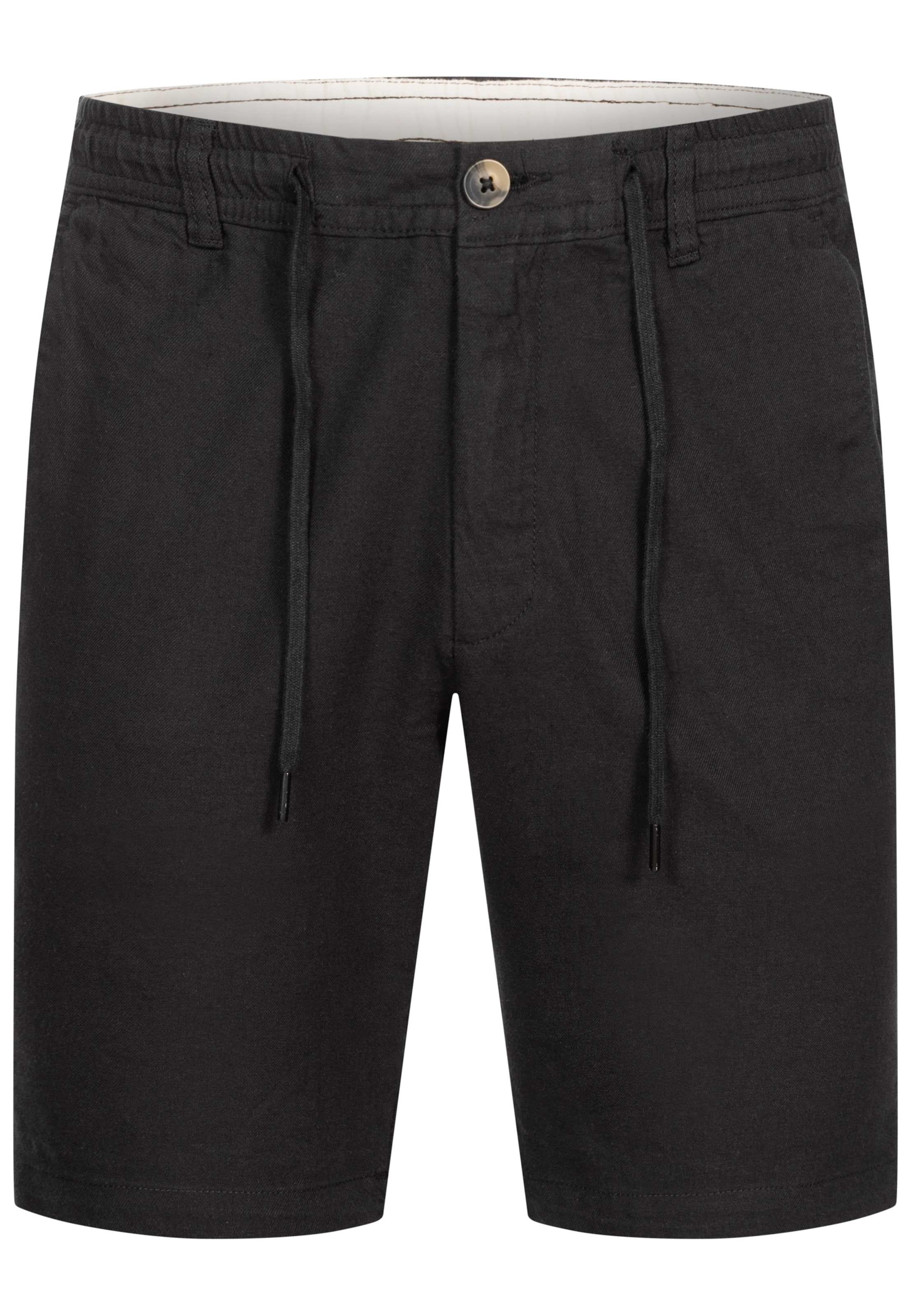 Regular Pantalon 'Albert' Kronstadt en noir : devant