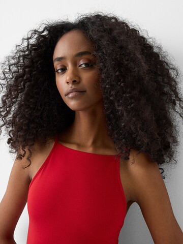 Bershka Zomerjurk in Rood