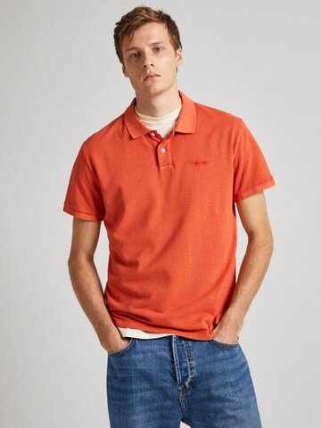 Pepe Jeans Poloshirt 'Oliver' in Orange: predná strana