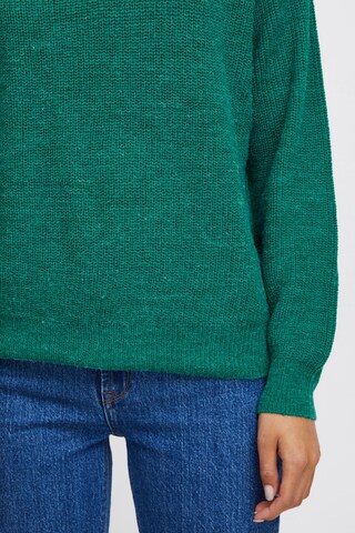 ICHI Sweater 'Novo' in Green