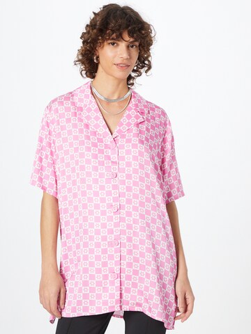 Résumé Bluse 'Kathrine' i pink: forside