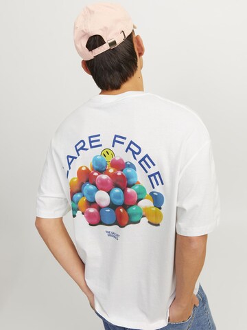 T-Shirt JACK & JONES en blanc
