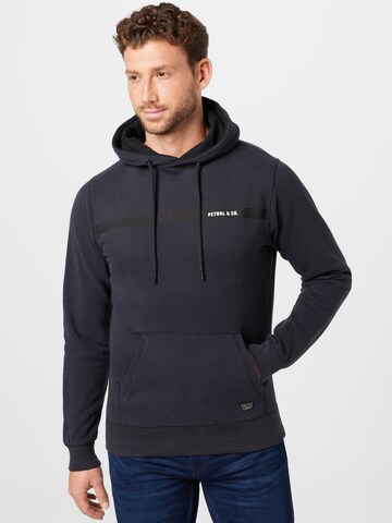 Petrol Industries Sweatshirt in Blau: Vorderseite