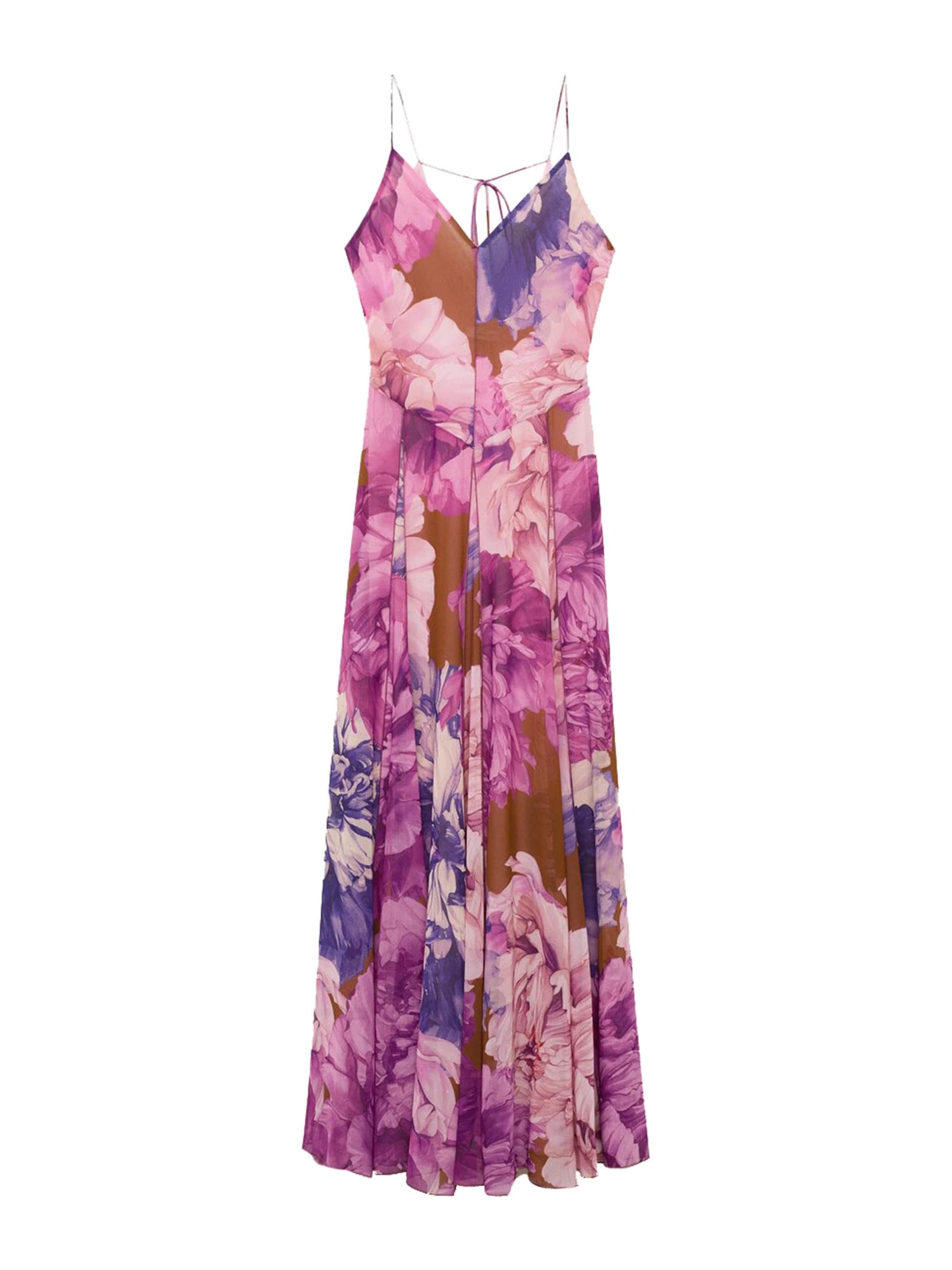 MANGO Summer Dress 'ANITA' in Purple: front