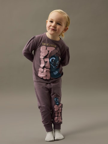 NAME IT - Pijama 'NBFStitch' en lila