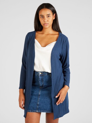 ONLY Carmakoma Knit Cardigan 'ESSIE' in Blue: front