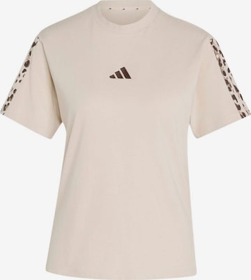 smėlio ADIDAS SPORTSWEAR Sportiniai marškinėliai: priekis