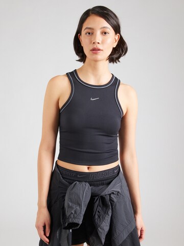 juoda NIKE Sportiniai marškinėliai be rankovių 'ONE': priekis