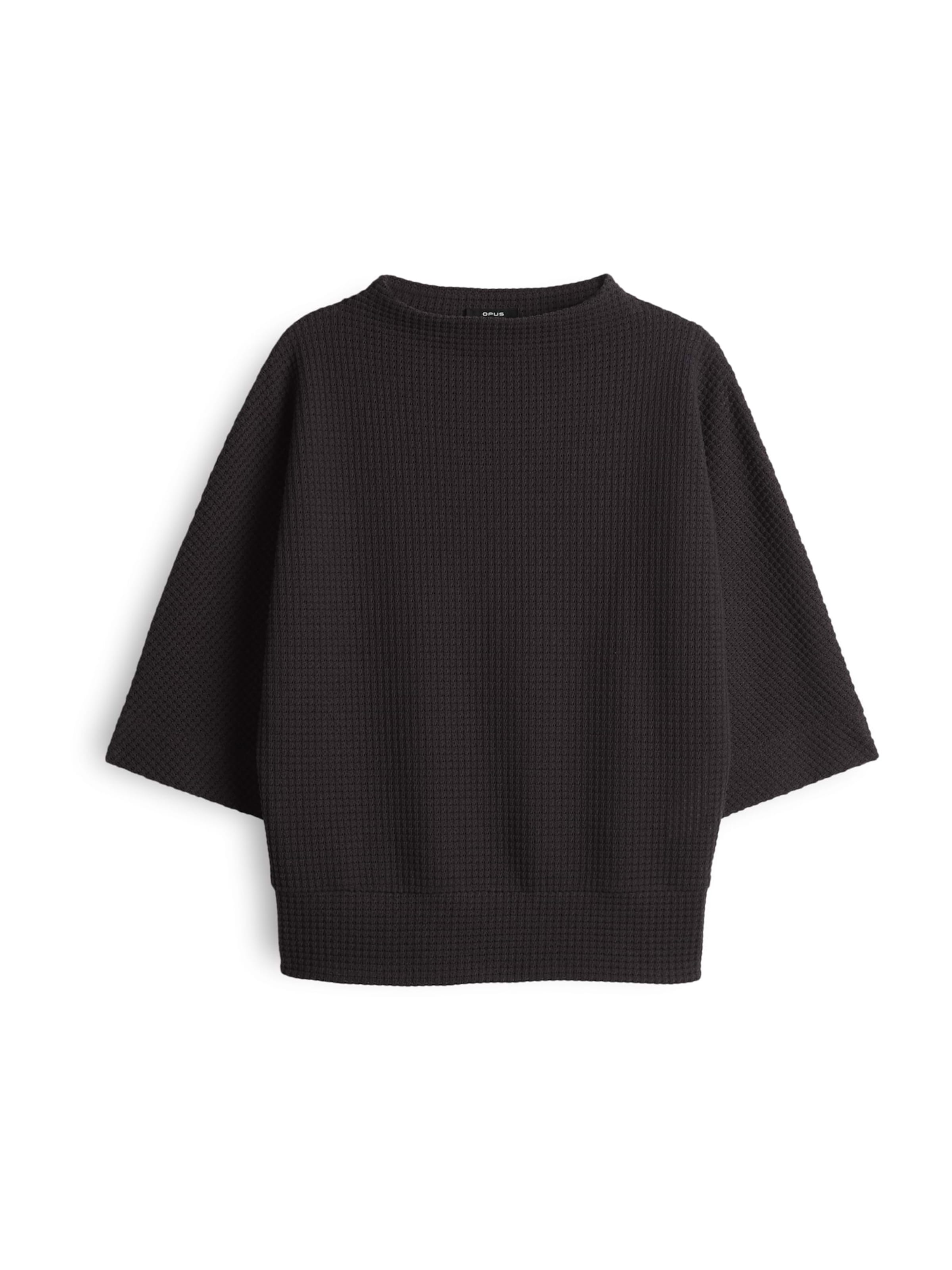OPUS - Sweatshirt 'Gulopi' em preto: frente