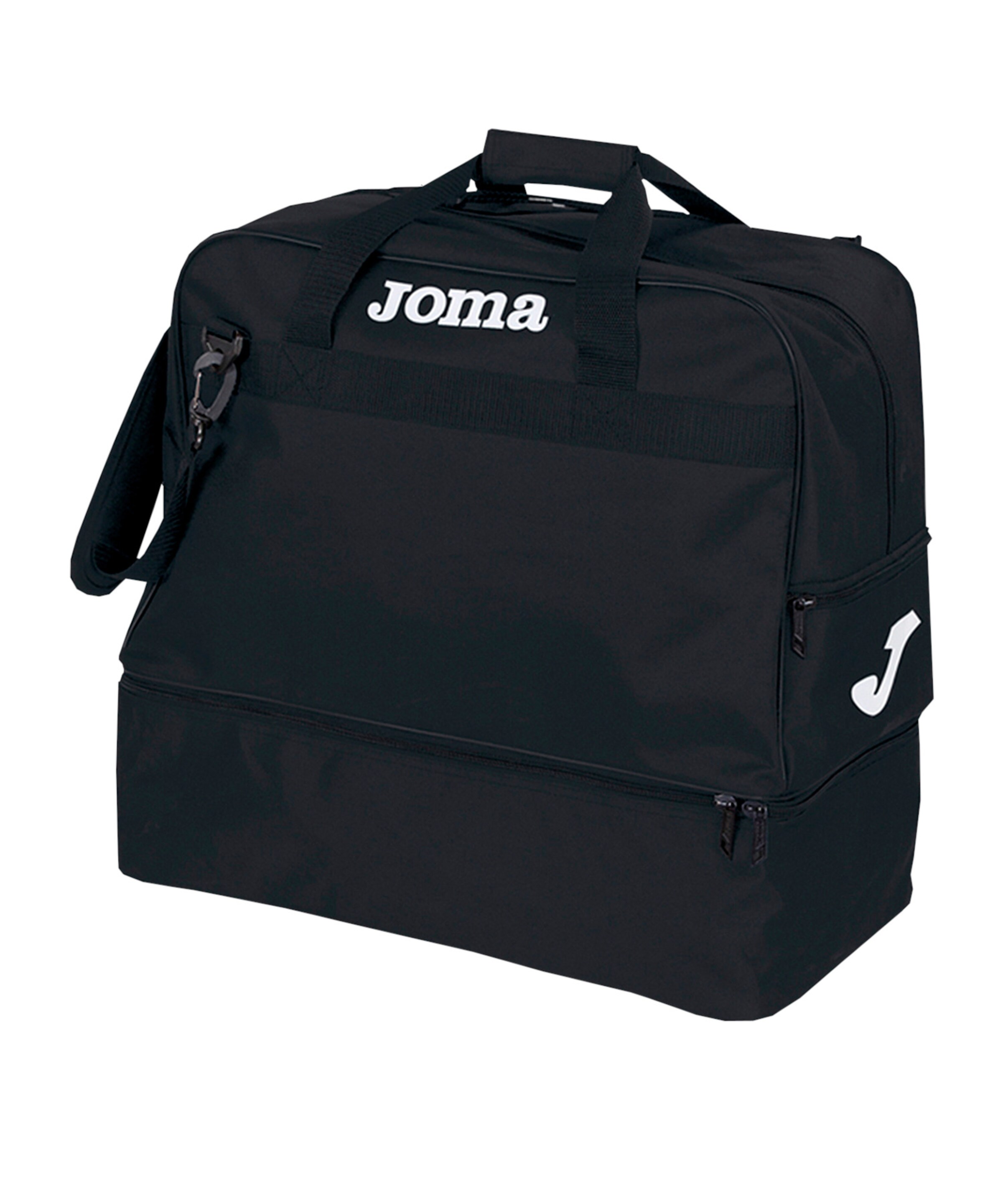 JOMA Sports Bag in Black: front