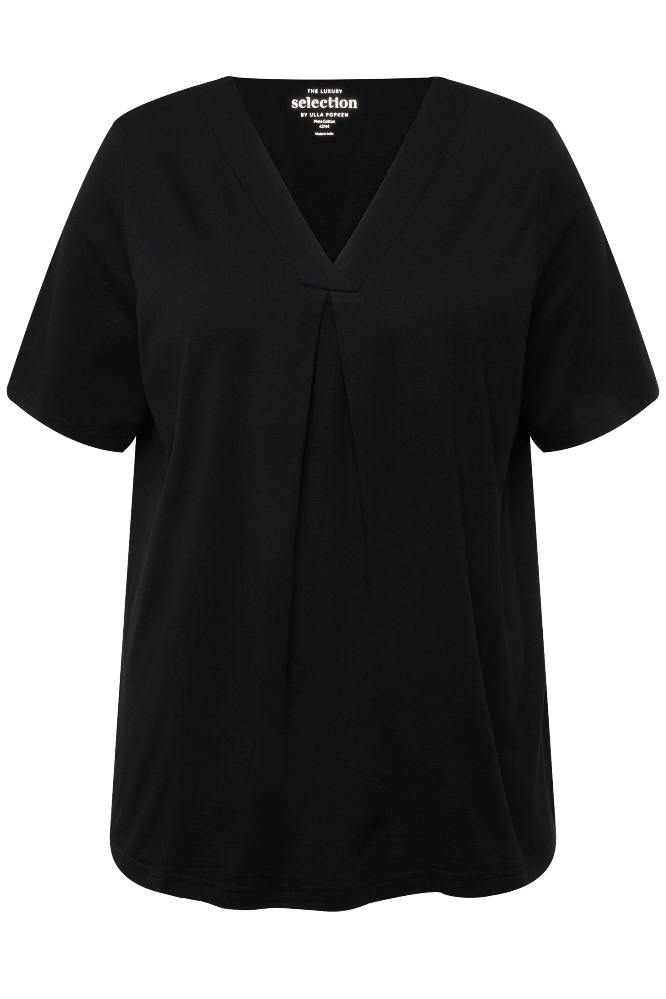 Ulla Popken Pyjama in Schwarz