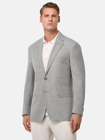 Boggi Milano Regular fit Colbert in Grijs: voorkant