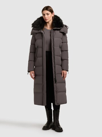 khujo Wintermantel 'Holly' in Grau
