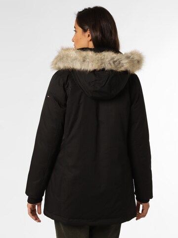 TOMMY HILFIGER Winterparka in Schwarz