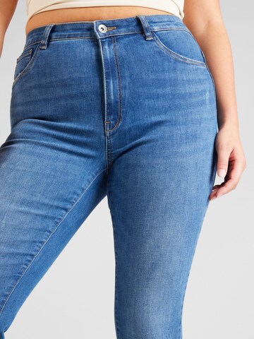 ONLY Curve Skinny Jeans 'ONCROSE' i blå