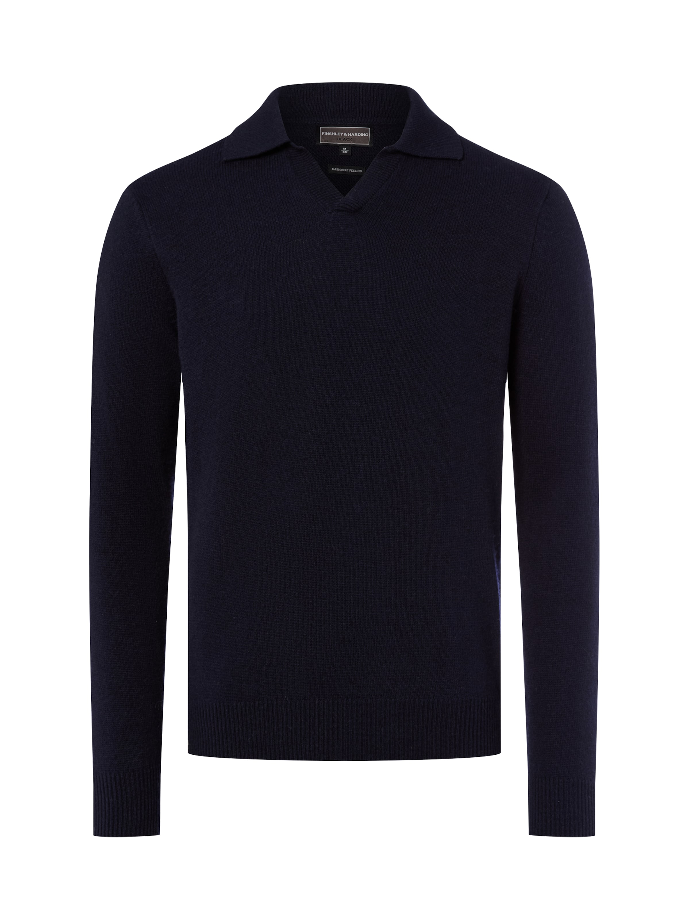 Finshley & Harding Strickpullover in Blau: Vorderseite