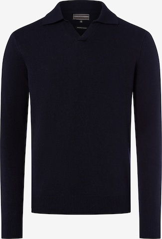 Pull-over Finshley & Harding en bleu : devant