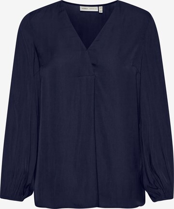 InWear Blouse 'Rinda' in Blauw: voorkant