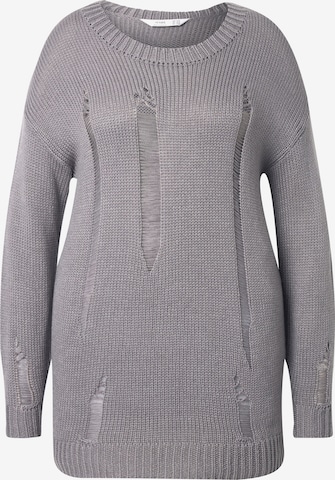 Angel of Style Trui in Grijs: voorkant