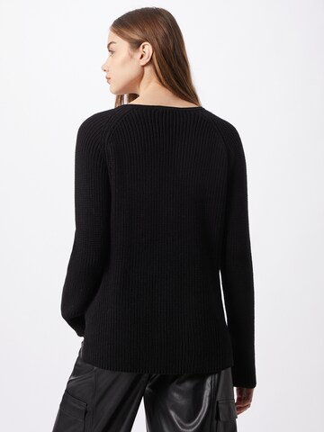 Zwillingsherz Pullover in Schwarz