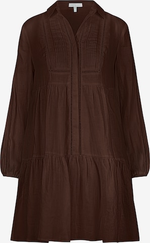 mint & mia Shirt Dress in Brown: front