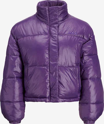 JJXX Winter jacket 'Beany' in Purple: front