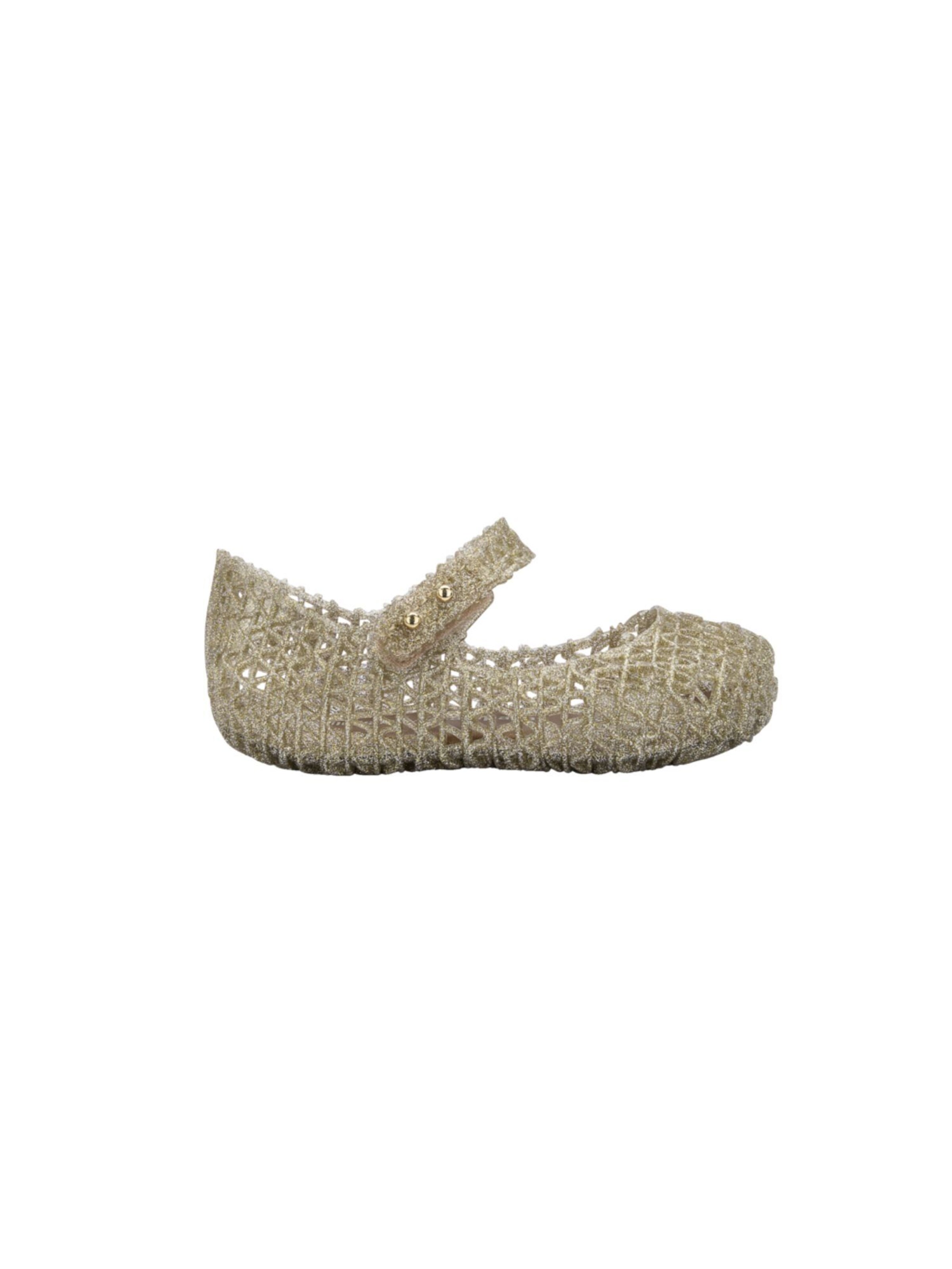 MELISSA Ballerina's in Goud: voorkant
