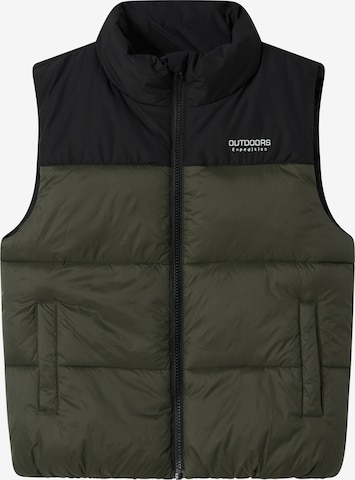 Gilet 'NKMMOLE' NAME IT en vert : devant