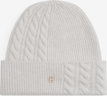 TOMMY HILFIGER Шапка 'ELEVATED CHIC' в Серый: спереди