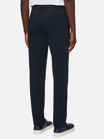 Coupe slim Pantalon chino Boggi Milano en bleu