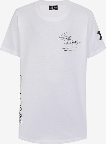 D-XEL Shirt in White: front