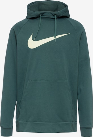 NIKE Αθλητική μπλούζα φούτερ 'Swoosh' σε πράσινο: μπροστά