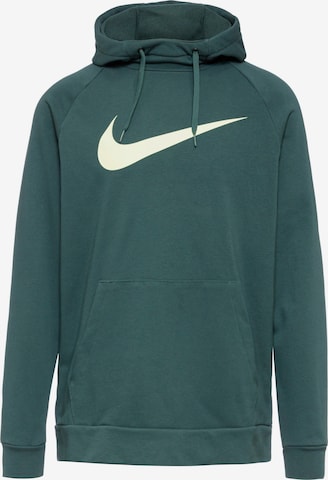 NIKE Sportsweatshirt 'Swoosh' in Grün: predná strana