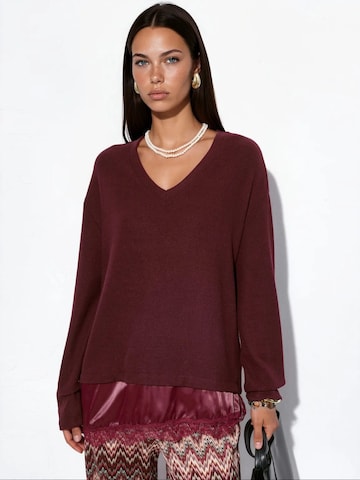 Busem Pulover 'Pullover' | rdeča barva: sprednja stran