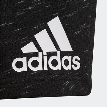 ADIDAS SPORTSWEAR - Regular Calças de desporto 'Future Icons Badge Of Sport' em preto