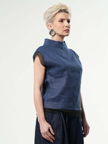 Metamorphoza Blouse in Blauw