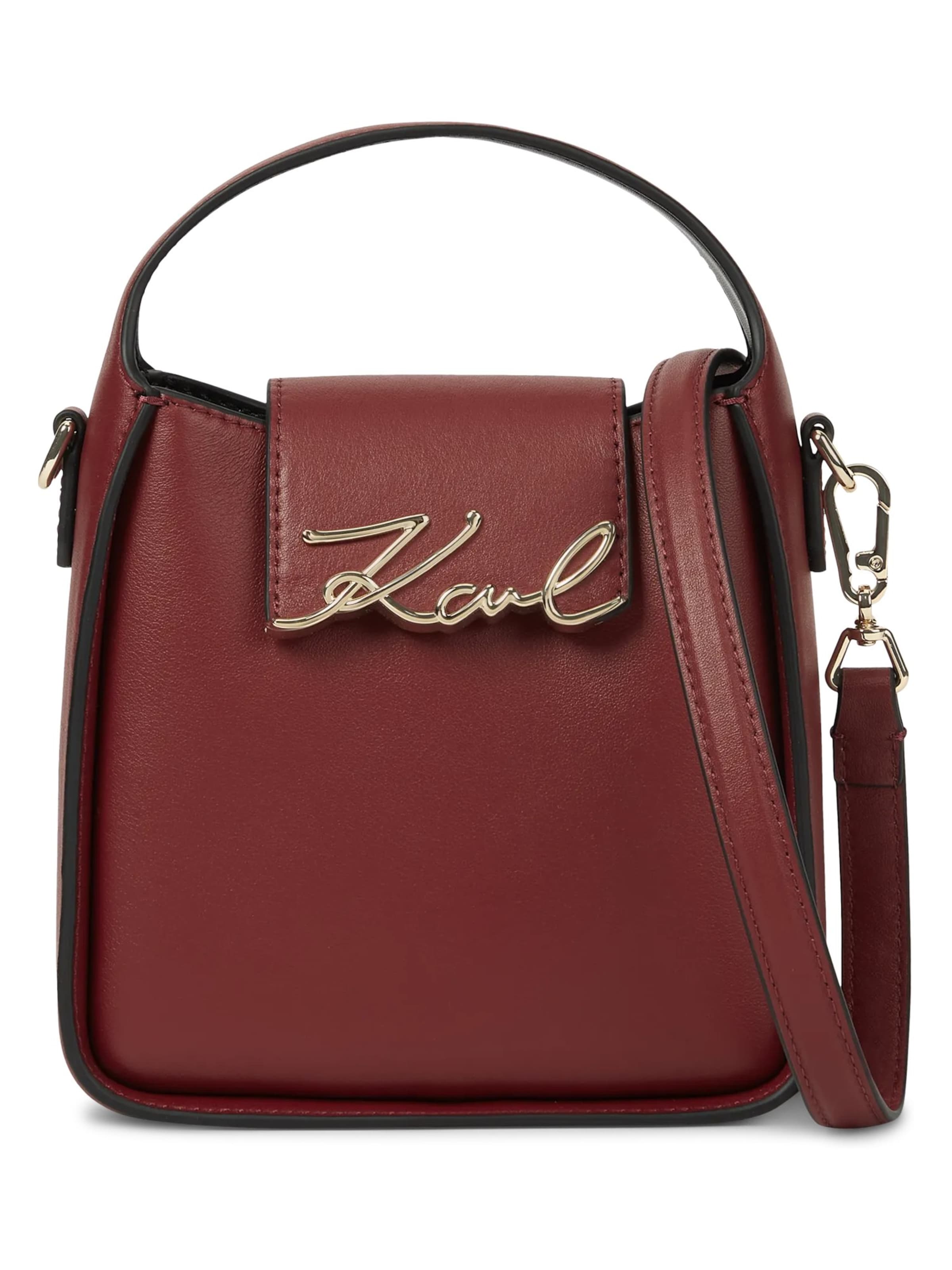 Karl Lagerfeld Handtasche in Rot: Vorderseite