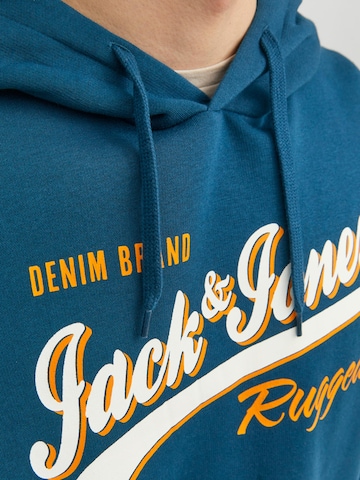 JACK & JONES Sweatshirt i blå