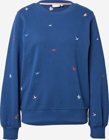 NÜMPH Sweatshirt 'BRITTANY' i blå: forside
